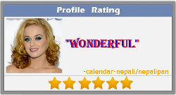 Create your profile rating